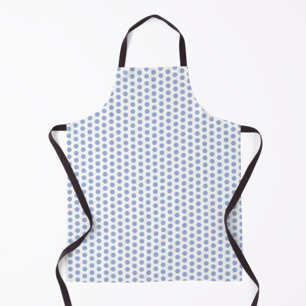 Item preview, Sky blue polkadots on white designed and sold by LittleBettyMakes.