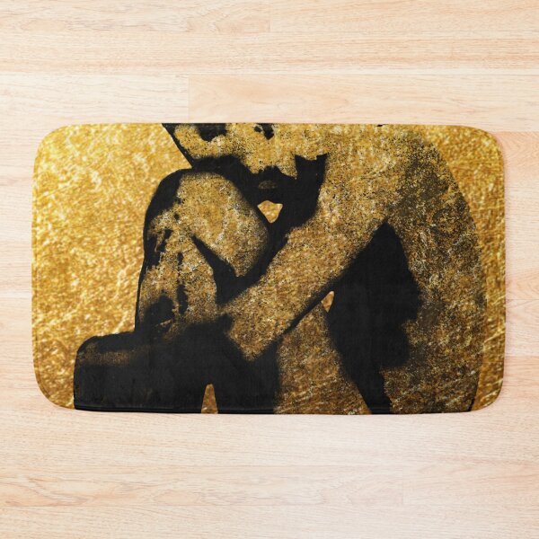 Item preview, Tribute to Robert Mapplethorpe Gold version - spray and acrylic on canvas by Fausto Novelli F&N designed and sold by GudNius.