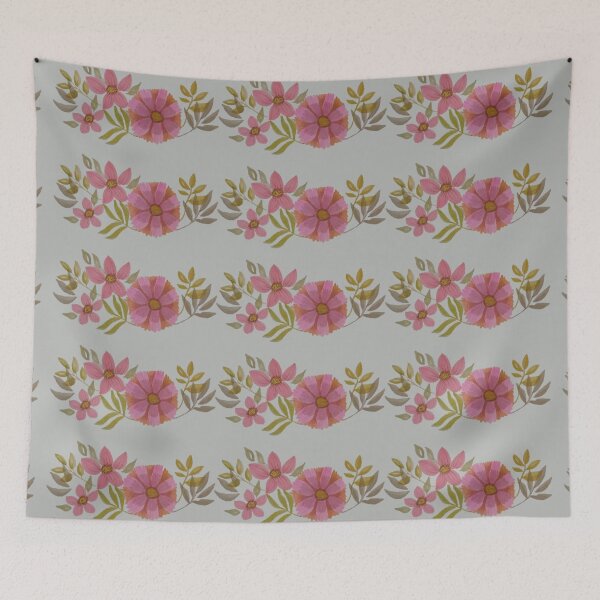 Item preview, Double Daisy Border designed and sold by ChristineShook.