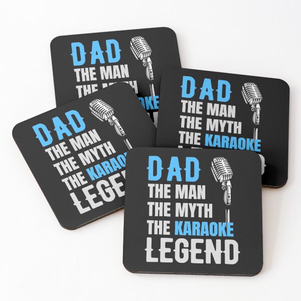 Item preview, Dad the Man the Myth the Karaoke Legend Father's Day Gift designed and sold by FOGODesigns.