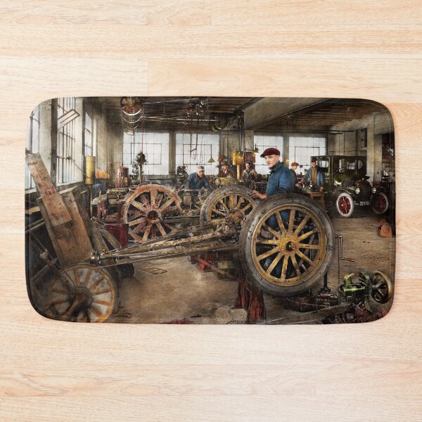 Item preview, Car - Garage - Blue collar work 1923 designed and sold by Mike Savad Photography.