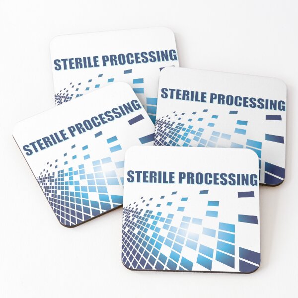 Item preview, Sterile Processing Blue Burst designed and sold by The Levee Designs.