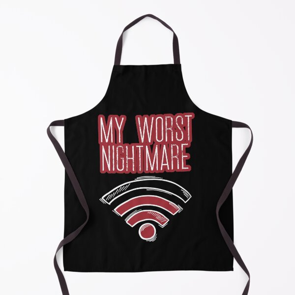 Item preview, No Network - My Worst Nightmare designed and sold by DELMEO.