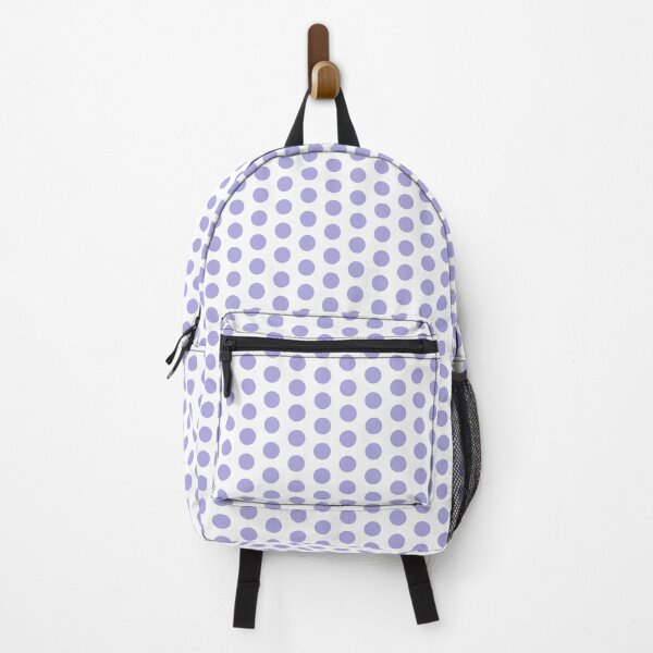 Item preview, Lilac polkadots on white designed and sold by LittleBettyMakes.