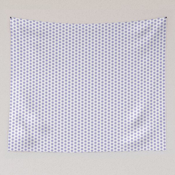 Item preview, Lilac polkadots on white designed and sold by LittleBettyMakes.