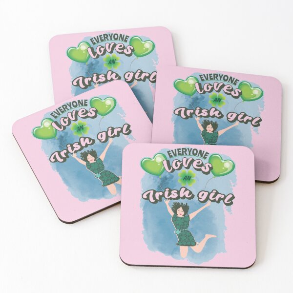Item preview, Everyone Loves An Irish Girl designed and sold by catnbloom.