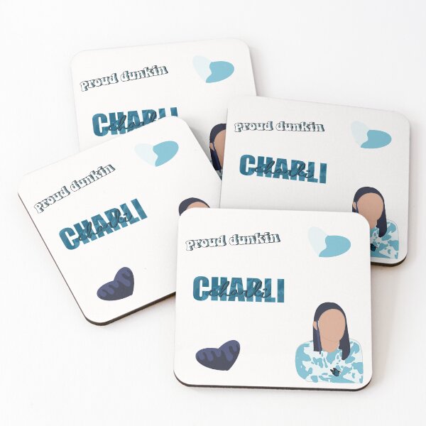 Artikelvorschau, charli d’amelio dunkin pack blau entworfen und verkauft von ViviTV.