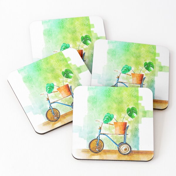 Item preview, Small Vintage Bike with Plant designed and sold by Artishan.