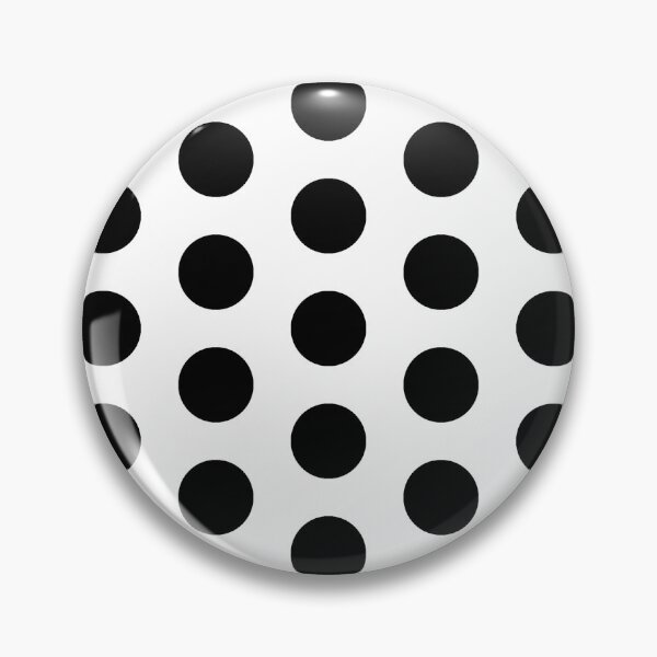 Item preview, Black polkadots on white designed and sold by LittleBettyMakes.