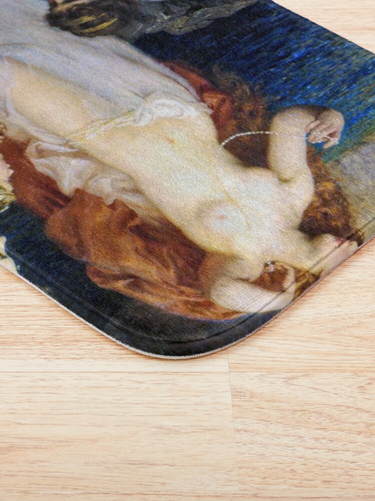 Alternate view of The Pearls Of Aphrodite – (Herbert James Draper) Герберт Дрейпер - Жемчуг Афродиты Bath Mat