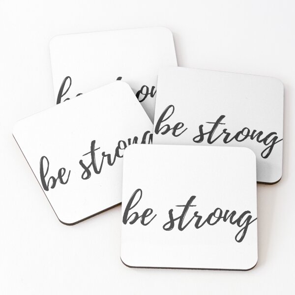 Item preview, Be Strong Quote designed and sold by lovelyliaa.