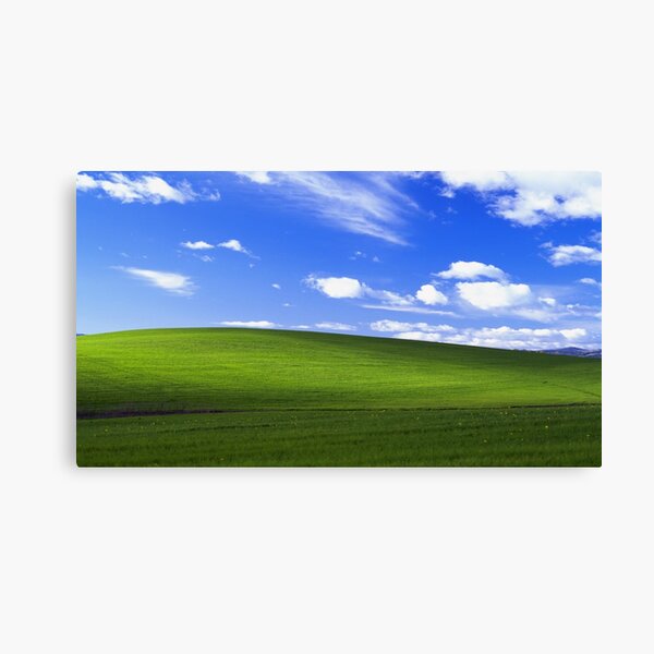 Windows XP Background Canvas Print