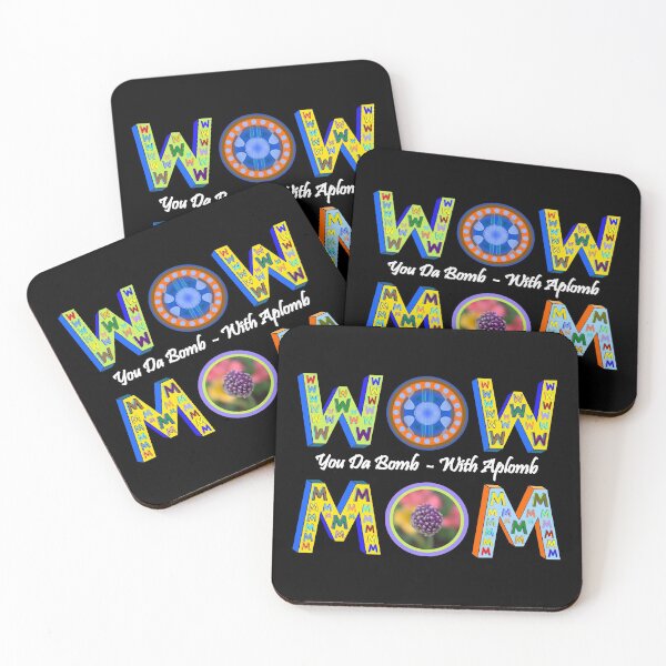 Item preview, Wow Mom You Da Bomb With Aplomb designed and sold by artfulnotebook.