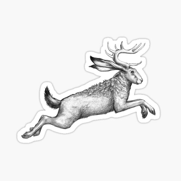 Artikel-Vorschau von Jackelope, designt und verkauft von sdawsonart.