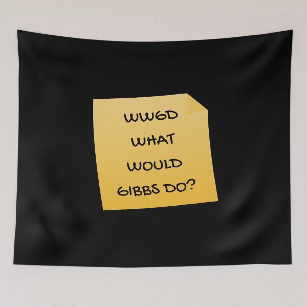 Item preview, WWGD What Would Gibbs Do designed and sold by mariejosee22.