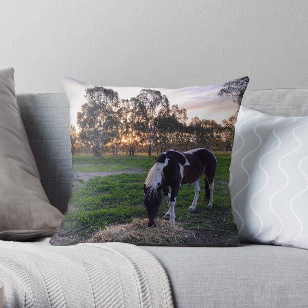 Pony Throw Pillow