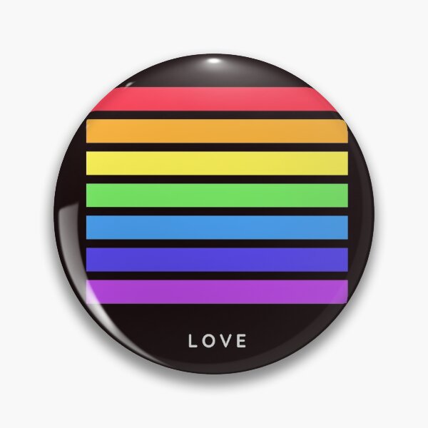 Item preview, Love Rainbow Stripes designed and sold by BlakefourDesign.