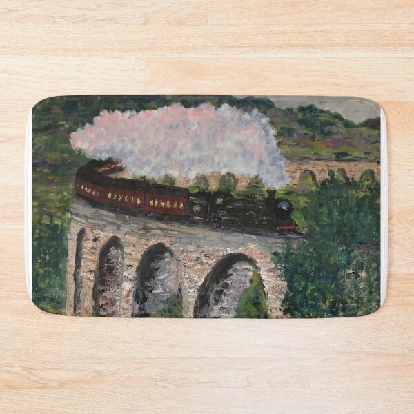 Item preview, Train steaming over bridge designed and sold by martydav.