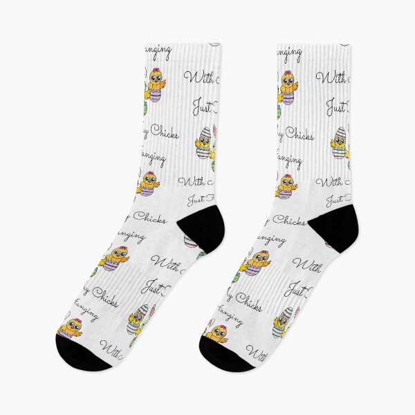 Item preview, Just Hanging Out With My Chicks. Cute Little Chicks in Easter Eggs. Perfect for an Easter Basket Stuffer. Happy Easter Gift designed and sold by That Cheeky Tee.