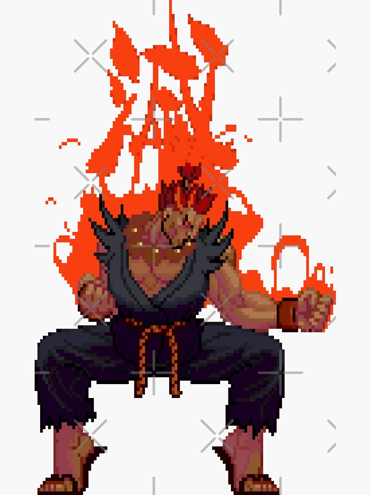 Akuma / Gouki (Street Fighter III: 3rd Strike) GIF Animations