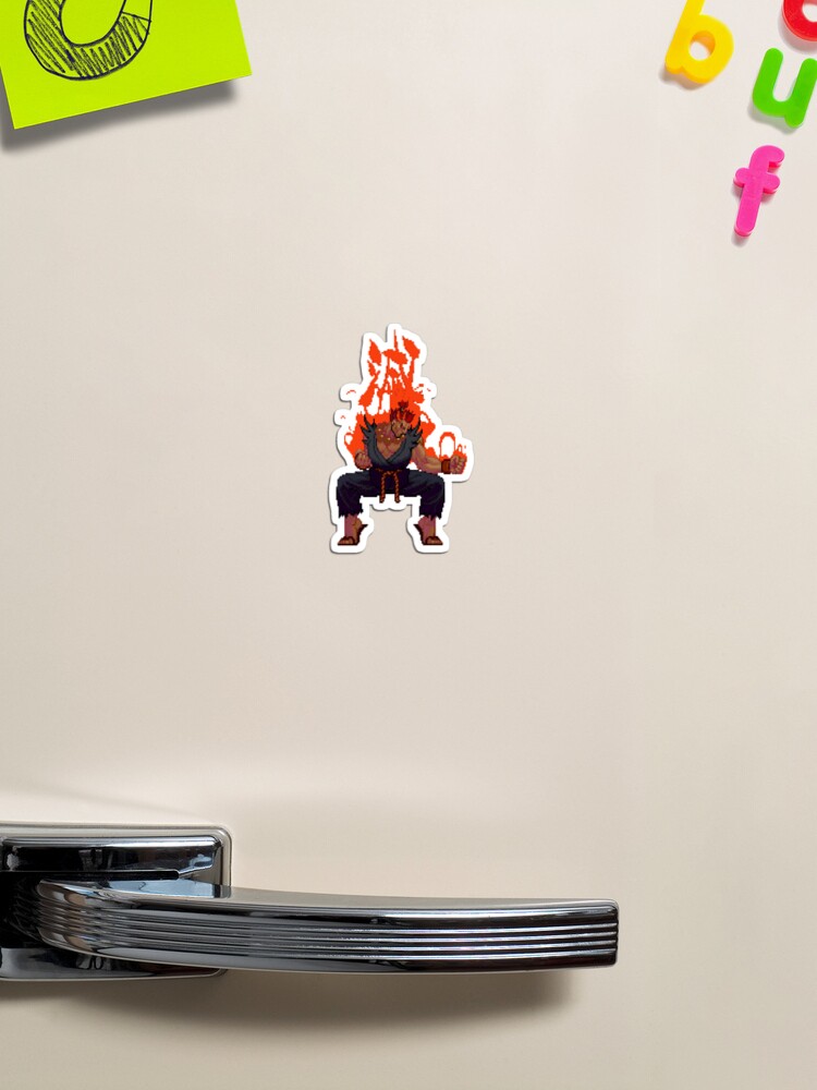 Akuma Taunt For Destruction | Sticker