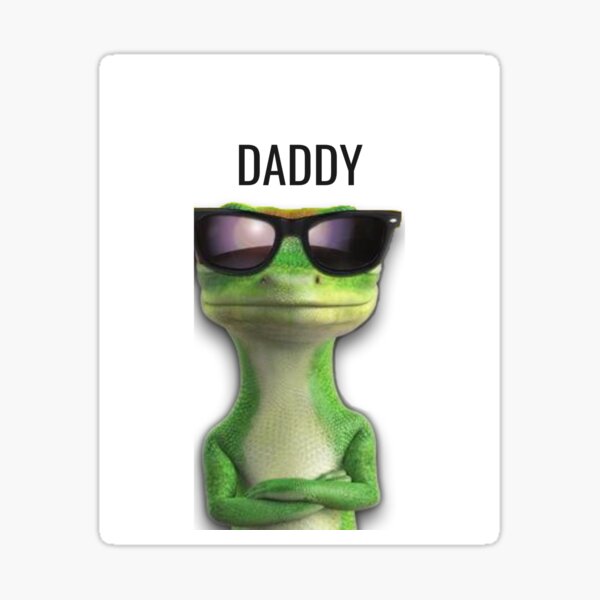 Item preview, daddy geico gecko designed and sold by legallyterrible.