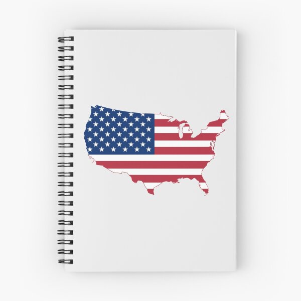 Item preview, Flag Map of USA  designed and sold by abbeyz71.