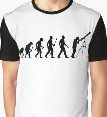 Funny Evolution of Astronomy Graphic T-Shirt