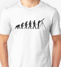 Funny Evolution of Astronomy Unisex T-Shirt