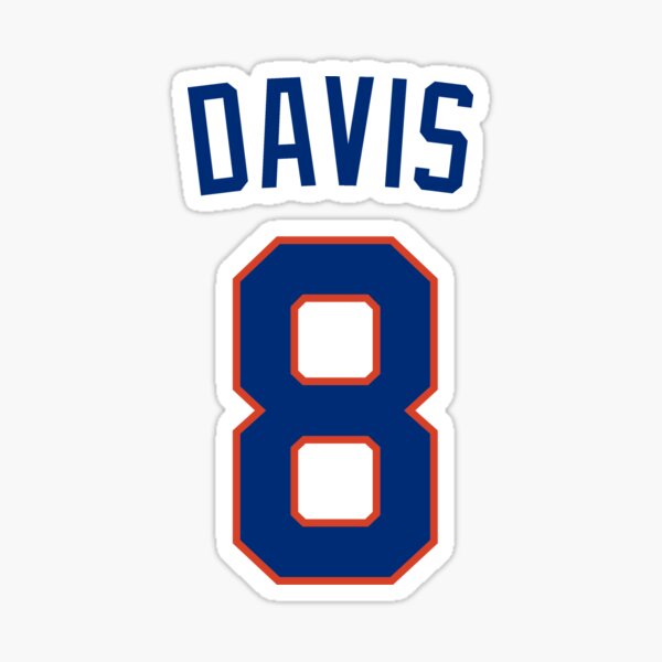 Davis 8 Sticker