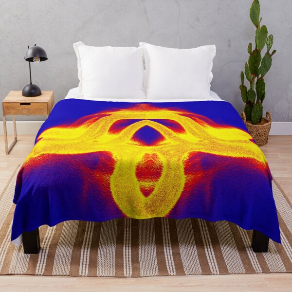 Item preview, Vision of Darkness Abstract Digital Design Primary Colors Version designed and sold by nancyjcreates.