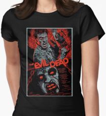 evil dead art #1 Women's Fitted T-Shirt