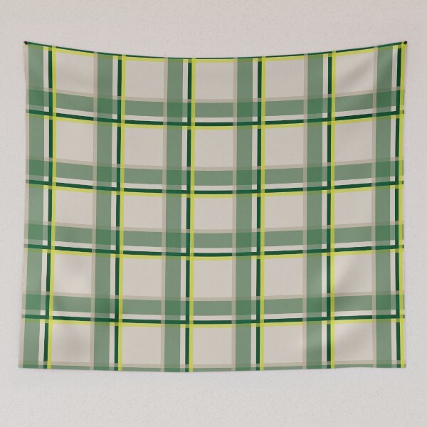 Item preview, Green and Tan plaid line pattern designed and sold by BLMcreations.