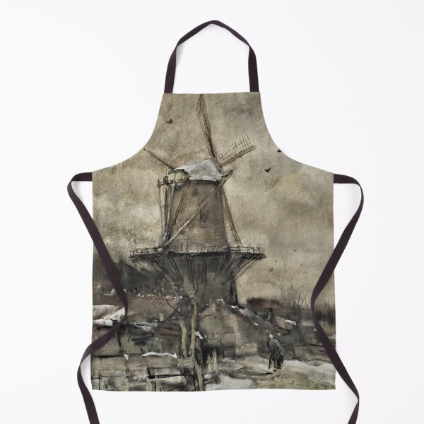 Item preview, Windmill in Winter, by Jacob Maris designed and sold by SEEMUELLER.