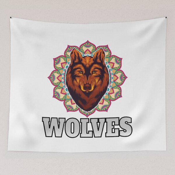 Item preview, Wolves Don't Lose Sleep over the Opinions of Sheep,watercolor,mandala designed and sold by ADAMYASS.