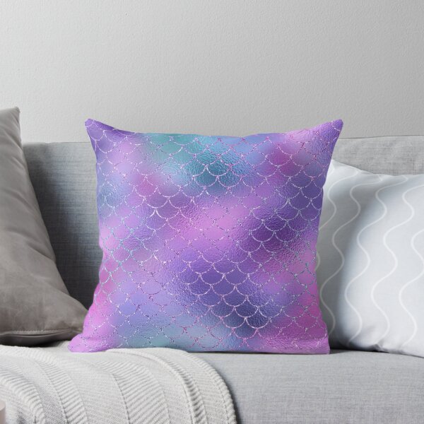Artikelvorschau, Lila blaue Meerjungfrau Textur Trend entworfen und verkauft von Inspireaglow.