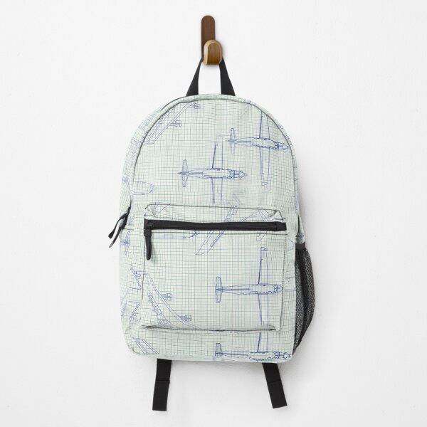 Item preview, Kobeh Alaska Aviation Line Art on Drafting Paper Blueline Sketch Rendering designed and sold by Kobeh.
