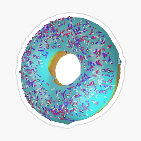 Item preview, Blue Donut designed and sold by Leo the Alien.