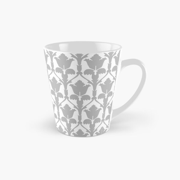 Item preview, 221B Wallpaper, Gray on White designed and sold by TimeLady's Closet.