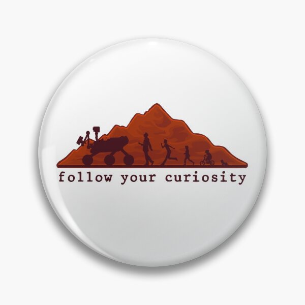 Item preview, Follow Your Curiosity designed and sold by CopperBot.