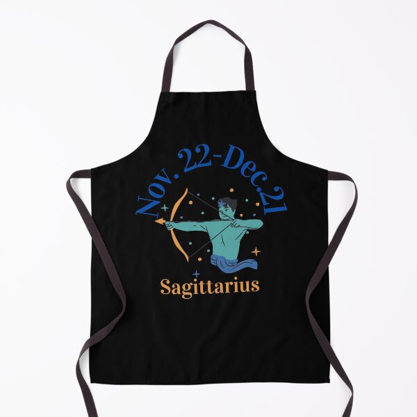 Item preview, Sagittarius Zodiac Sign Blue and Yellow Design designed and sold by Archer25.