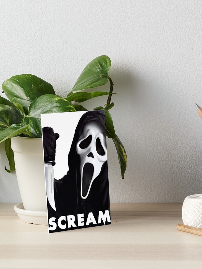 Scream Ghost Face Mask And Knife Set