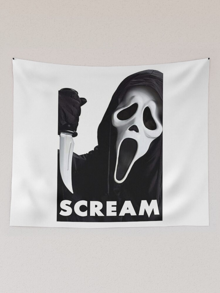 Ghostface Scream Tapestries for Sale