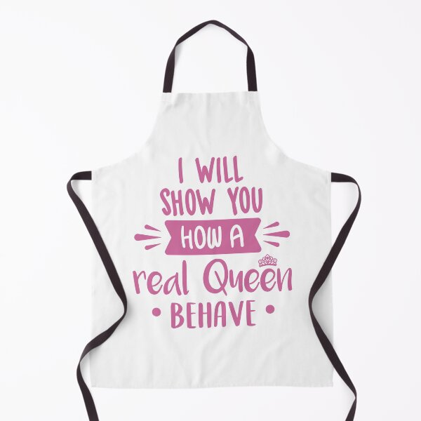 Item preview, I Will Show You How A Real Queen Behave (Pink) designed and sold by FilipeFerreira.