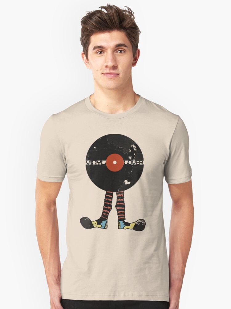 "Funny Vinyl Records Lover Grunge Vinyl Record" Tshirt by ddtk