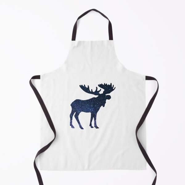Item preview, Moose Starry Night Sky Silhouette designed and sold by MinnesotApparel.