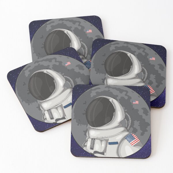 Item preview, American Astronaut  designed and sold by GoldenGods.