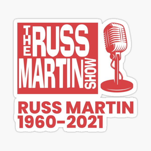 Vista previa del artículo con la obra «Russ Martin: el espectáculo de russ martin», diseñado y vendido por tshirtprod.