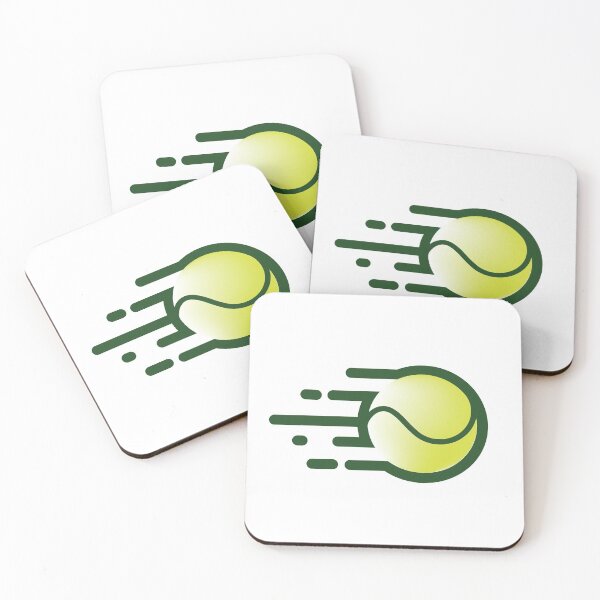 Item preview, Speeding airborne green yellow tennis ball  designed and sold by mirrorimages.