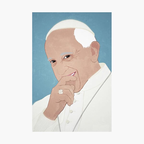 Pope Francis Photographic Print